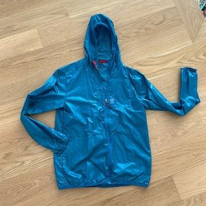 Topo Designs Blue Ultralight Jacket (size M)